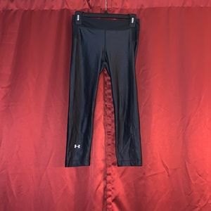 Under Armour HeatGear Capri black/gray legging